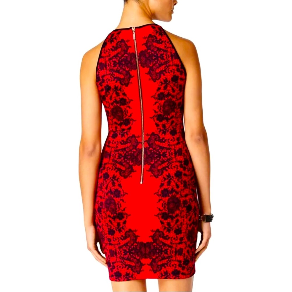 👑 PRINTED BODYCON DRESS 👑 - Picture 2 of 7